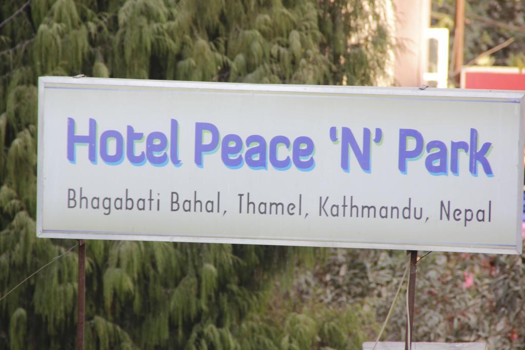Hotel Peace N Park Kathmandu Exterior photo